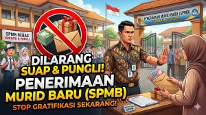 LARANGAN SUAP/GRATIFIKASI/PUNGUTAN LIAR (PUNGLI) PADA SISTEM PENERIMAAN MURID BARU (SPMB)